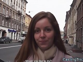 European teen doggystyled at sexaudition